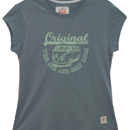 Van One Original Ride Damenshirt dunkelgrau M - Damenshirts, -blusen & -pullover von Van One Classic Cars