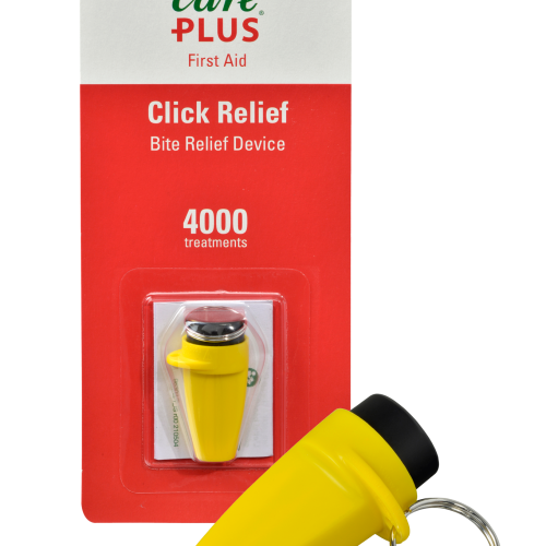 Care Plus Click Relief Hilfe gegen Insektenstiche für 4000 Anwendungen - Insektenabwehr & Mückenschutz