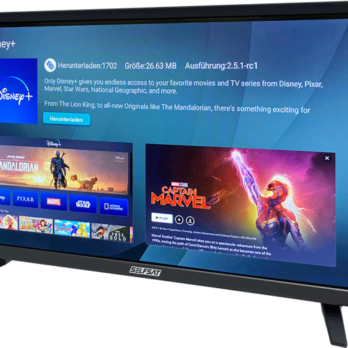 Selfsat Smart Camp Camping Fernseher 24 Zoll Frame  - Fernseher