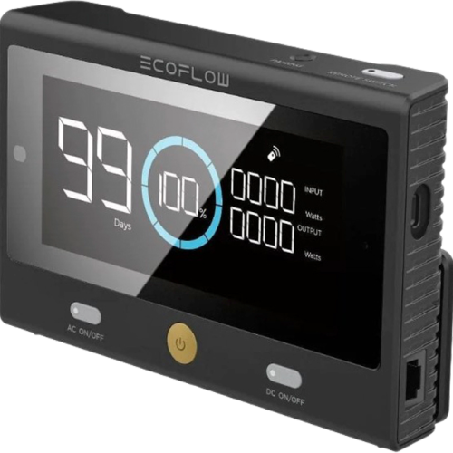 EcoFlow Remote Kontrollpanel für Delta Pro Powerstation - Solar-Anzeigen