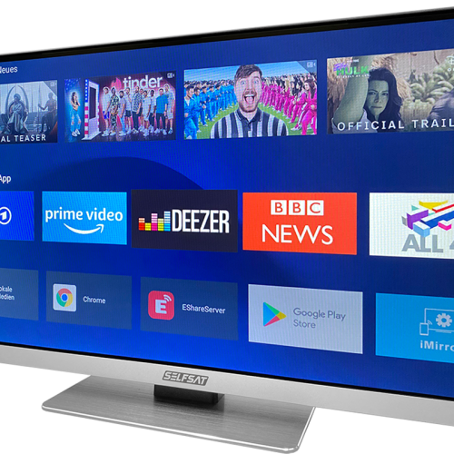 Selfsat Smart Camp Camping Fernseher 24 Zoll Frameless - Fernseher