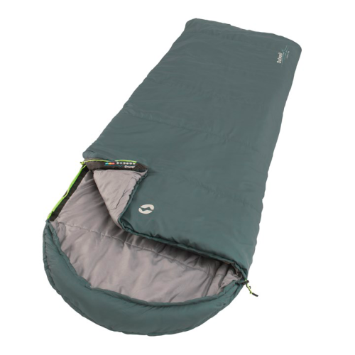 Outwell Campion Lux Teal Deckenschlafsack 225 x 85 cm dunkelgrün - Schlafsäcke