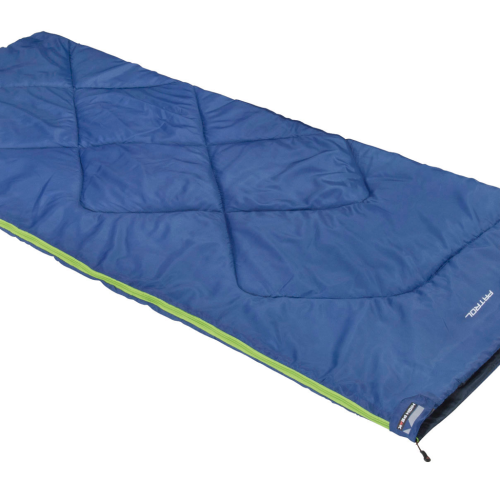 High Peak Patrol Deckenschlafsack 190 x 80 cm blau/dunkelblau - Schlafsäcke