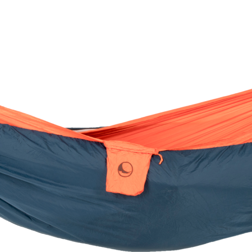 Ticket to the Moon Moonquilt Compact Hängematten Schlafsack 200 x 140 cm blau/orange - Hängematten