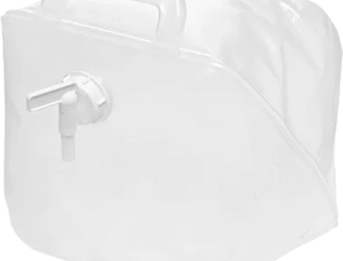 Faltkanister 20 Liter lebensmittelecht, transparent   - Frischwasserkanister von Katadyn