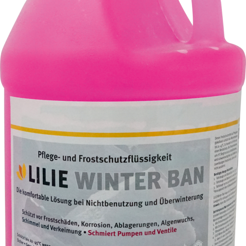 Lilie Winter Ban 2.0 Frostschutzmittel für Trink-und Frischwasseranlagen 3,78 Liter - Frostschutz