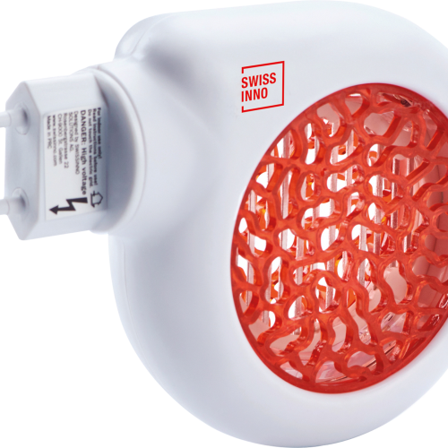 Swissinno Mini-Insektenfänger 3W LED für Steckdose 230 V - Insektenabwehr & Mückenschutz