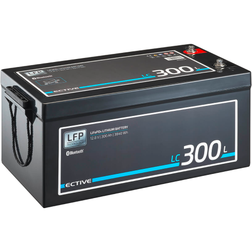 ECTIVE LC 300L BT LiFePO4 Lithium Versorgungsbatterie mit Bluetoothmodul 12 V  300 Ah - Fahrzeug-Batterien