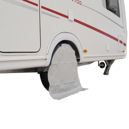Hindermann Radschutzhülle Standard für 1 Achser 66 x 21,5 cm - Schutzhüllen & Planen