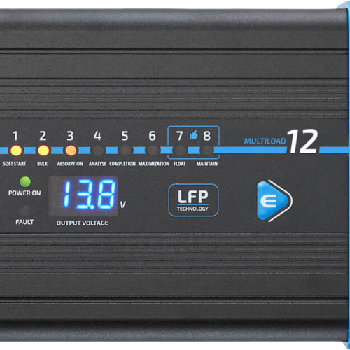 ECTIVE Multiload 12 LPF 8 Stufen Lithium Batterieladegerät 12 Ampere 12 Volt - Batterie-Ladegeräte