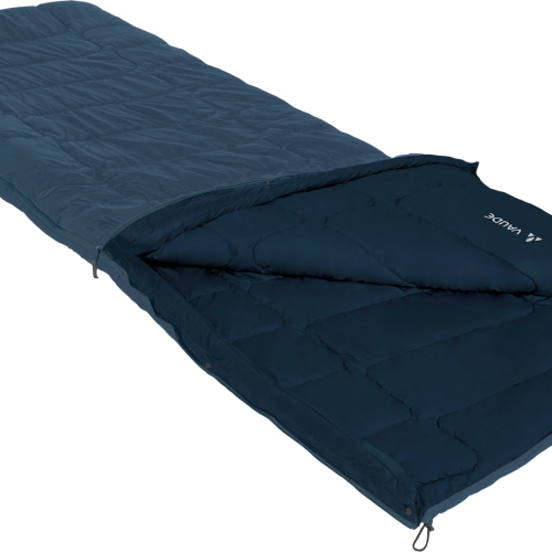 Vaude Navajo 500 SYN Kunstfaser Deckenschlafsack 220 x 80 cm baltic sea - Schlafsäcke