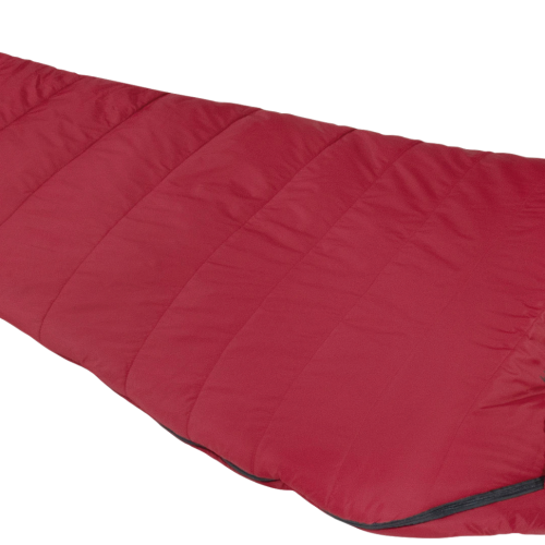 High Peak Hyperion 1 M Mumienschlafsack 210 x 80 cm dunkelrot/grau - Schlafsäcke