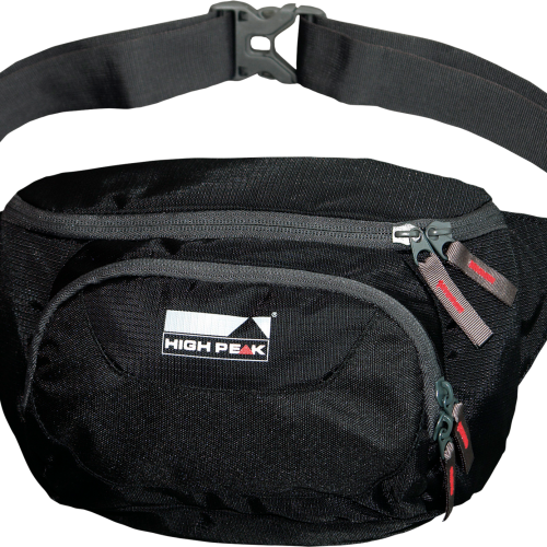 High Peak Tigra Hüfttasche 30 x 18 x 6 cm schwarz - Taschen & Packsäcke