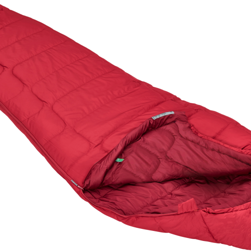 Vaude Sioux 400 SYN Kunstfaserschlafsack 220 x 80 cm dark indian red - Schlafsäcke