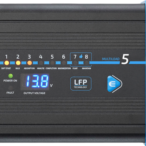 ECTIVE Multiload 5 LPF 8 Stufen Lithium Batterieladegerät 5 Ampere 12 Volt - Batterie-Ladegeräte