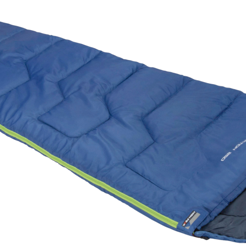 High Peak Action 250 Mumienschlafsack 225 x 80 cm dunkelblau/blau - Schlafsäcke