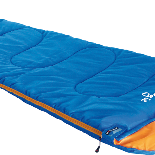 High Peak Boogie Kinder Mumienschlafsack 70 x 170 cm blau/orange - Schlafsäcke