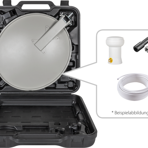 Megasat Mobile Sat-Anlage mit Campingkoffer - Camping-Sat-Anlagen