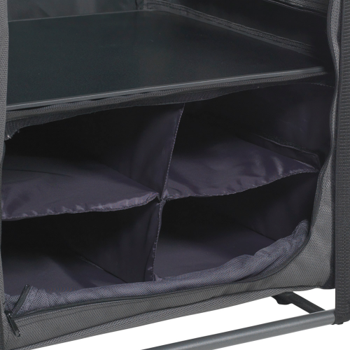 Wecamp Organizer Raumaufteilung für Campingschrank Exclusive S4 grau - Hängeschränke