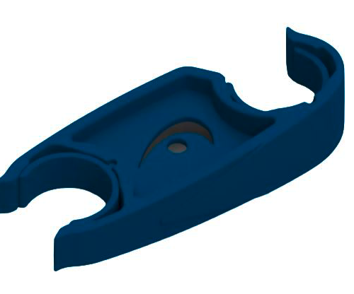 Fiamma Rack Holder blau für Carry Bike Restyling Fiamma Artikelnummer 98656M038 - Ersatzteile Zelte & Markisen