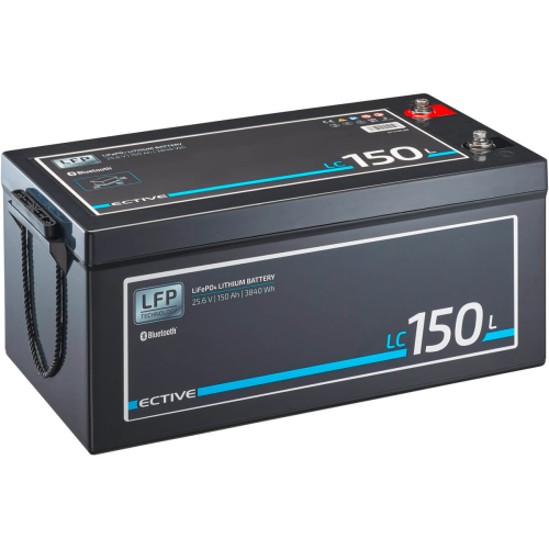 ECTIVE LC 150L BT LiFePO4 Lithium Versorgungsbatterie mit Bluetoothmodul 24 V 150 Ah - Fahrzeug-Batterien