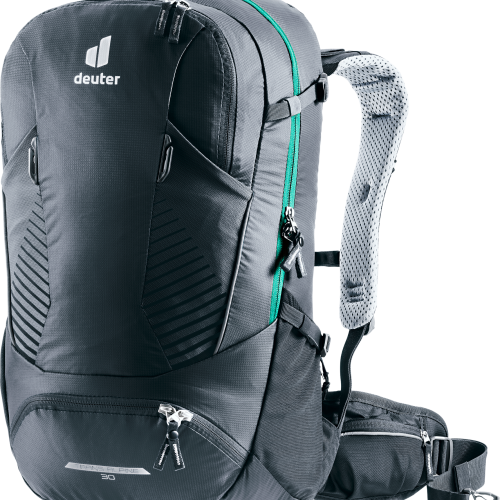 Deuter Trans Alpine 30 Fahrradrucksack 30 Liter Black  - Rucksäcke