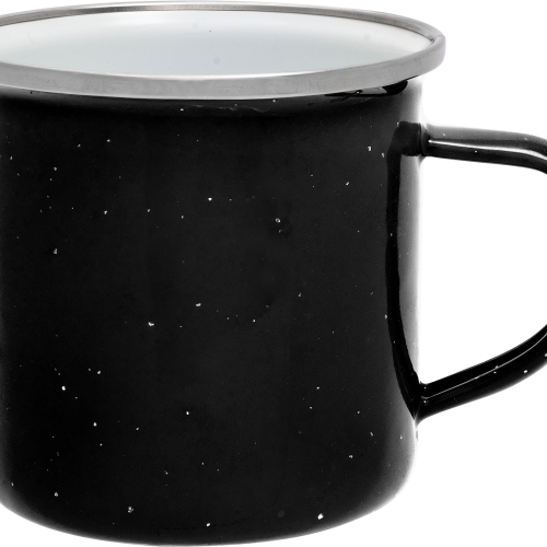 Origin Outdoors Emaille Tasse 360 ml schwarz - Becher und Tassen