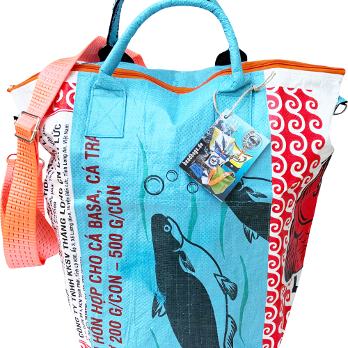 Beadbags tampenjan Allzwecktragetasche weiß / blau klein  - Taschen & Packsäcke