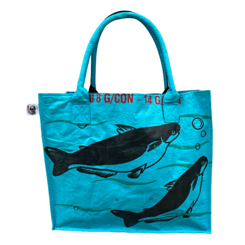 Beadbags Einfache Einkaufstasche hellblau - Taschen & Packsäcke