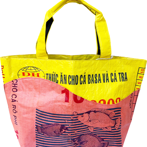 Beadbags Geräumige Tragetasche Strandtasche gelb / orange - Taschen & Packsäcke