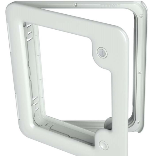 Thetford Modell 3 Serviceklappe Kassettentoilette 349 x 296 mm Weiß - Wasseranschlüsse, -steckdosen & Einfüllstutzen
