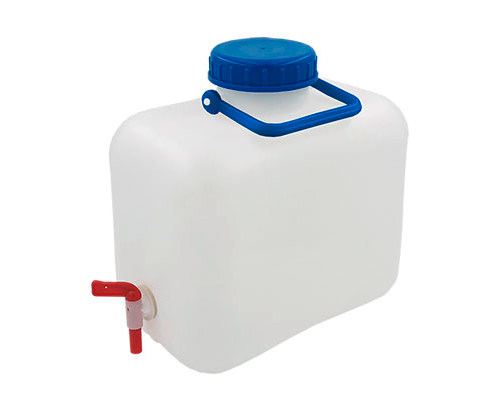 High Peak Wasserkanister mit Wasserhahn und Bügelgriff 10 Liter - Frischwasserkanister