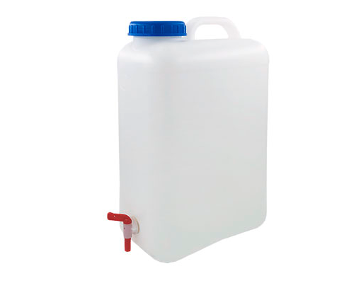 High Peak Wasserkanister mit Wasserhahn 19 Liter  - Frischwasserkanister