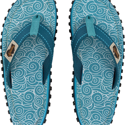Gumbies Turquoise Swirls Damen Sandale türkis 36 - Damenschuhe