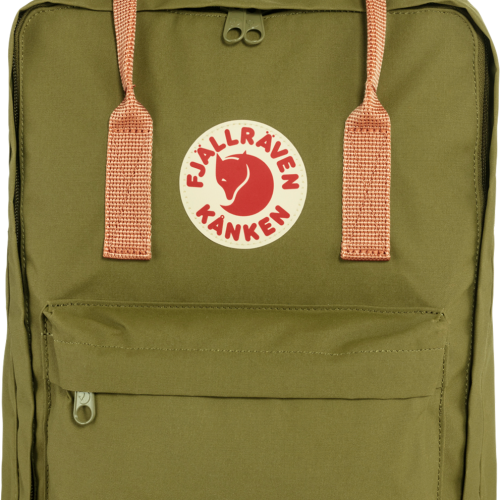 Fjällräven Kanken Tagesrucksack 16 Liter Green-Peach Sand - Rucksäcke