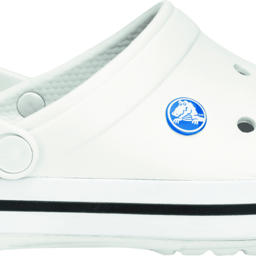 Crocs Crocband Clog Unisex Sandalen weiß 39-40 - Herrenschuhe
