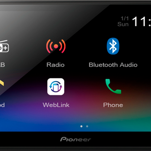 Pioneer 6,8- Mediacenter mit DAB und Weblink 2.0 - Rückfahrkameras & Rückfahrsysteme