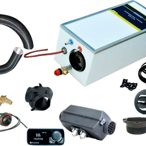 Pundmann Warmduscher-Set 230 V / 500 W / Air 4D / 9 Liter - Wasserboiler & Thermen