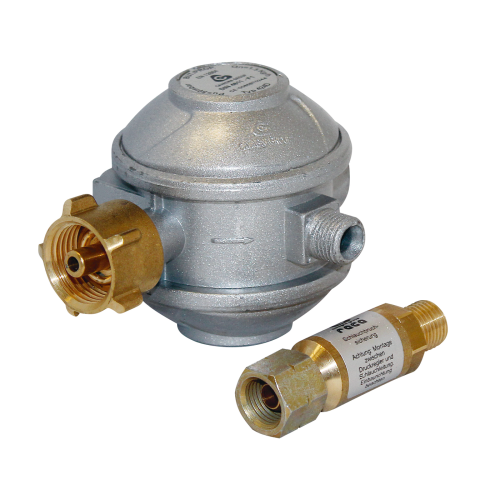 Enders Profi Gas Kit 50 mbar Sicherheitsdruckregler + SBS - Gasregler & Gasschläuche
