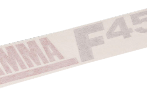Fiamma Aufkleber für Markise F45L in Polar White / Titanium Fiamma Ersatzteilnummer 98673-089 - Ersatzteile Zelte & Markisen