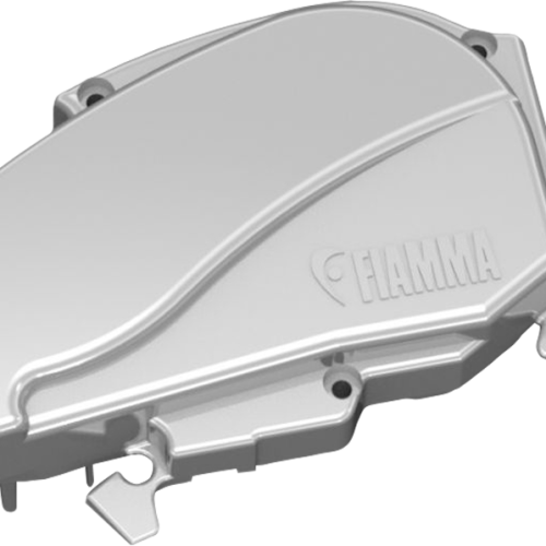 Fiamma rechte Endkappe für Markise F80L 450 - 600 - Farbe Titanium Fiamma Ersatzteilnummer 98673T256 - Ersatzteile Zelte & Markisen