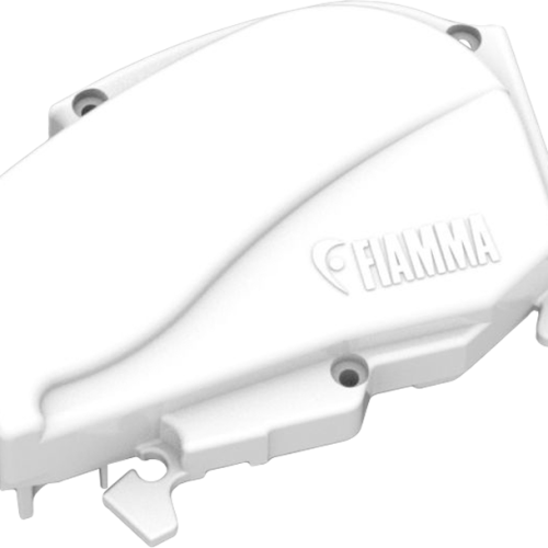 Fiamma rechte Endkappe für Markise F80L 450 - 600 - Farbe Polar Weiß Fiamma Ersatzteilnummer 98673-256 - Ersatzteile Zelte & Markisen