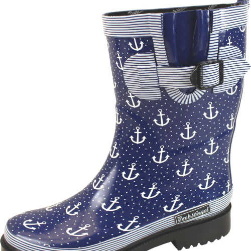 Bockstiegel Marleen Damen Gummistiefel dunkelblau   38 - Damenschuhe