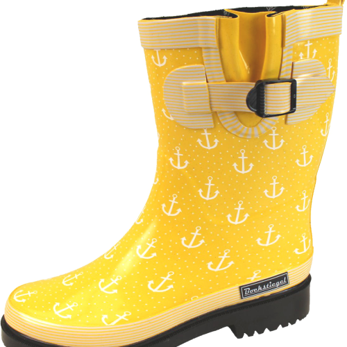 Bockstiegel Marleen Damen Gummistiefel gelb 41 - Damenschuhe