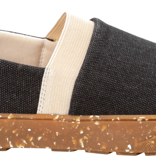 Jack Wolfskin Ecostride 3 Espandrille Damen Sommerschuhe phantom schwarz 37 - Damenschuhe