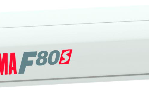 Fiamma Dachmarkise F80s 400 cm (Polar White / Royal Grey) - Kassettenmarkisen