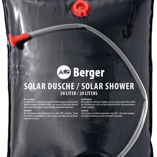 Berger Solardusche 20 Liter - Campingduschen & Zubehör