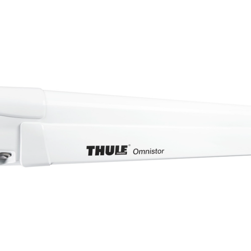 Thule Omnistor 8000 Wandmarkise Gehäusefarbe Weiß Tuchfarbe Uni Grey 4,5 m - Kassettenmarkisen