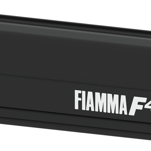 Fiamma Wandmarkise F45s 260 cm für VW T5 / T6 / Multivan / Transporter (Deep Black / Royal Grey) - Kassettenmarkisen