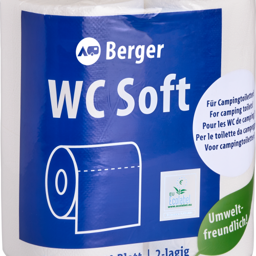 Berger WC Soft Toilettenpapier - Verbrauchsartikel Bad